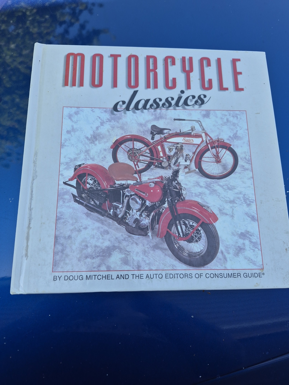 Motorcycle Classics Hardcover Book - Red Motorcycle Cover